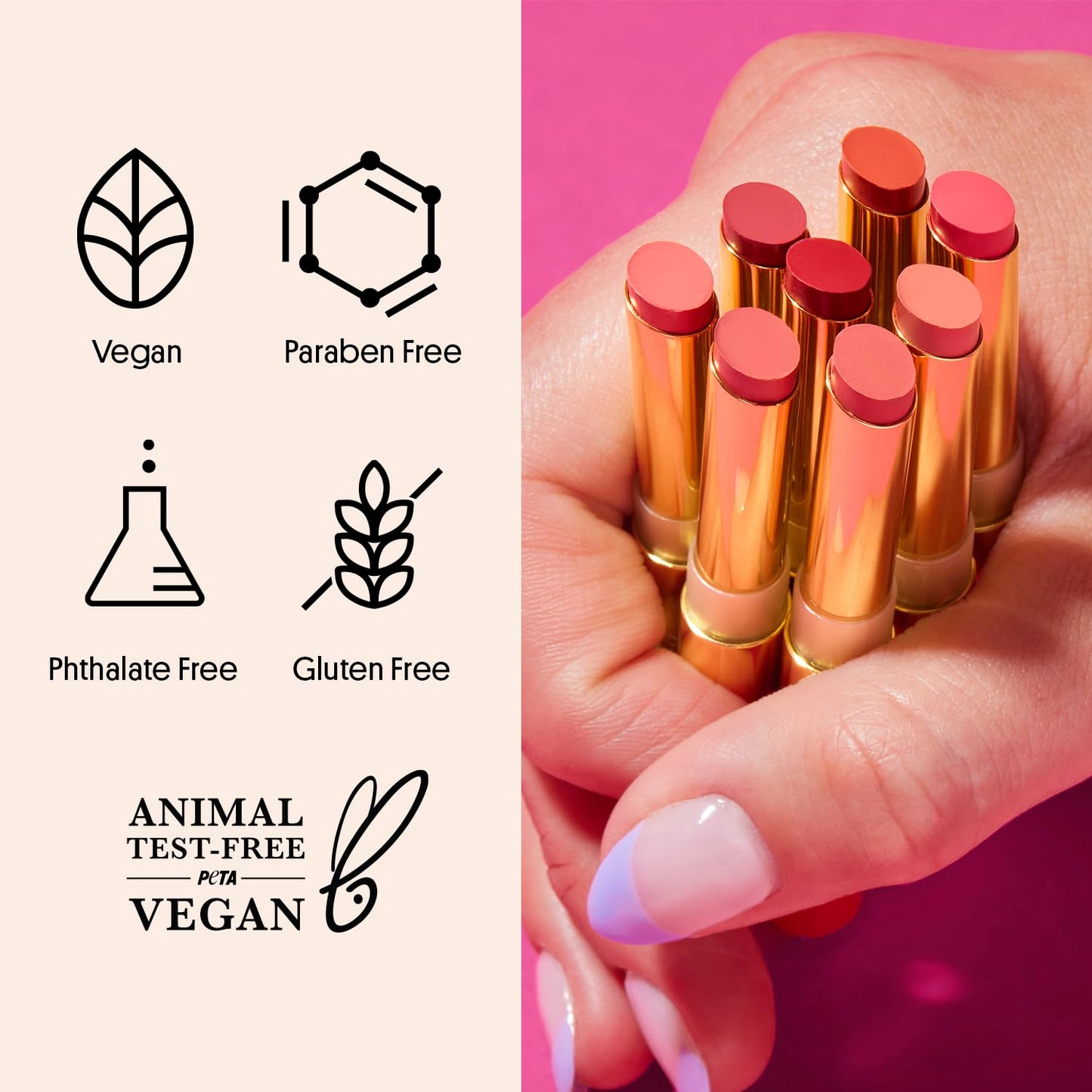 Winky Lux Skinny Plump Demi Matte Lipstick - Cool Toned Pink Lip, Natural Plump Lipstick, Weightless Long Lasting Soft Matte Lip Crayon, Infused with Beauty & Personal Care Winky Lux
