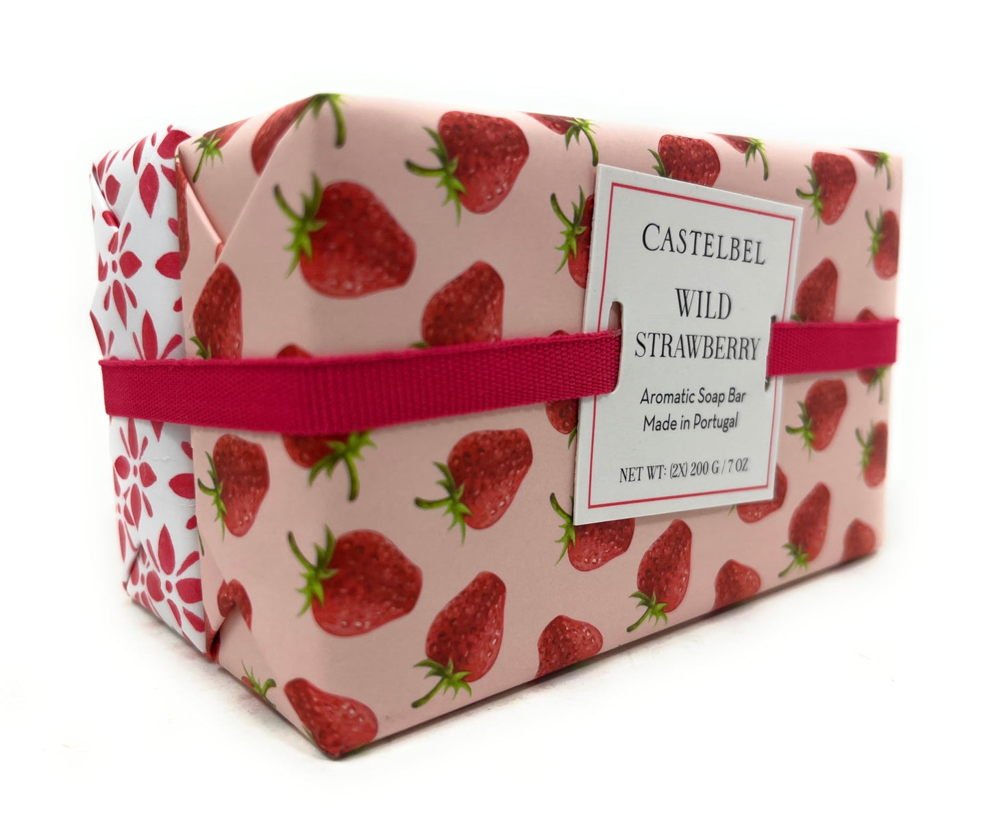 Castelbel Set of Wild Strawberry Fragranced Luxury Soap, (2) 7-Ounce Bars Beauty & Personal Care Castelbel