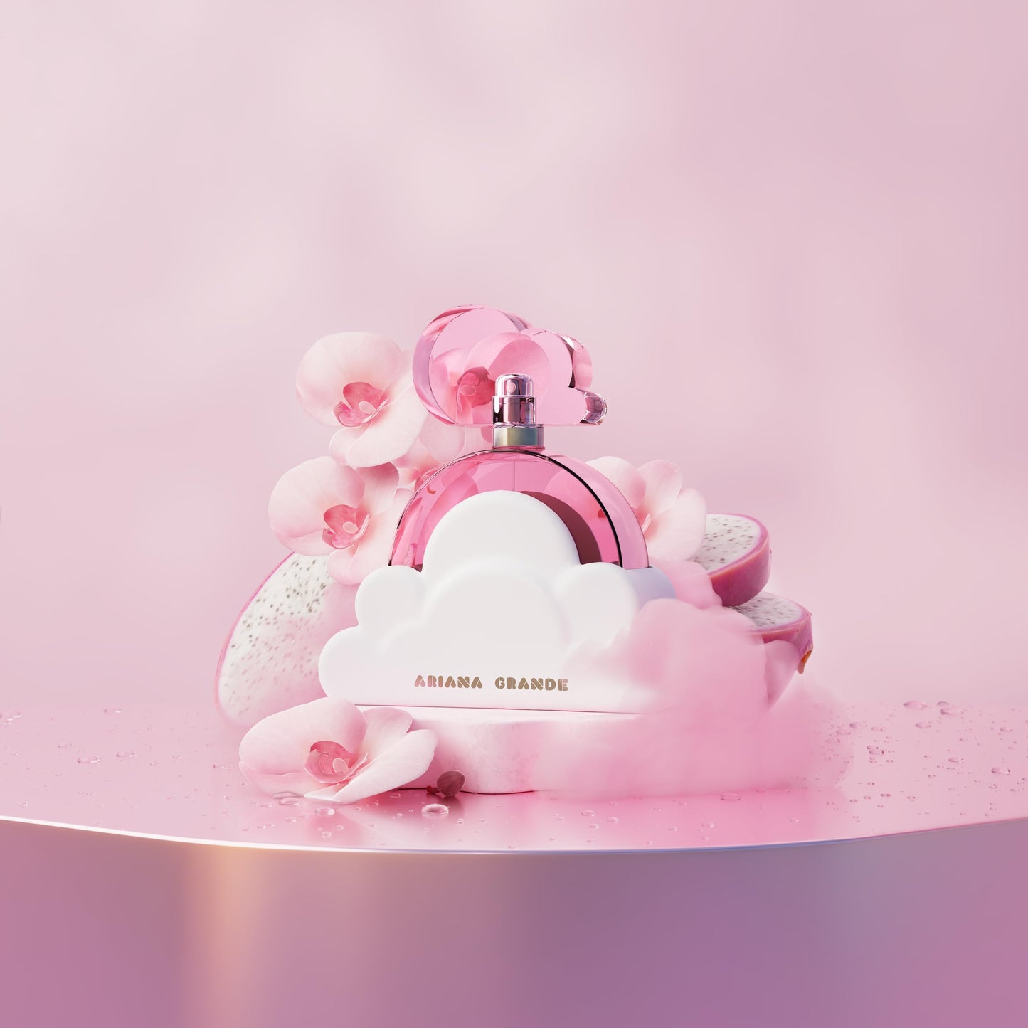 Ariana Grande Cloud Pink Eau de Parfum - Long Lasting Fragrance with Dragon Fruit, Vanilla Orchid, and Amber Woods - Gourmand Musk Women’s Perfume Beauty & Personal Care Ariana Grande