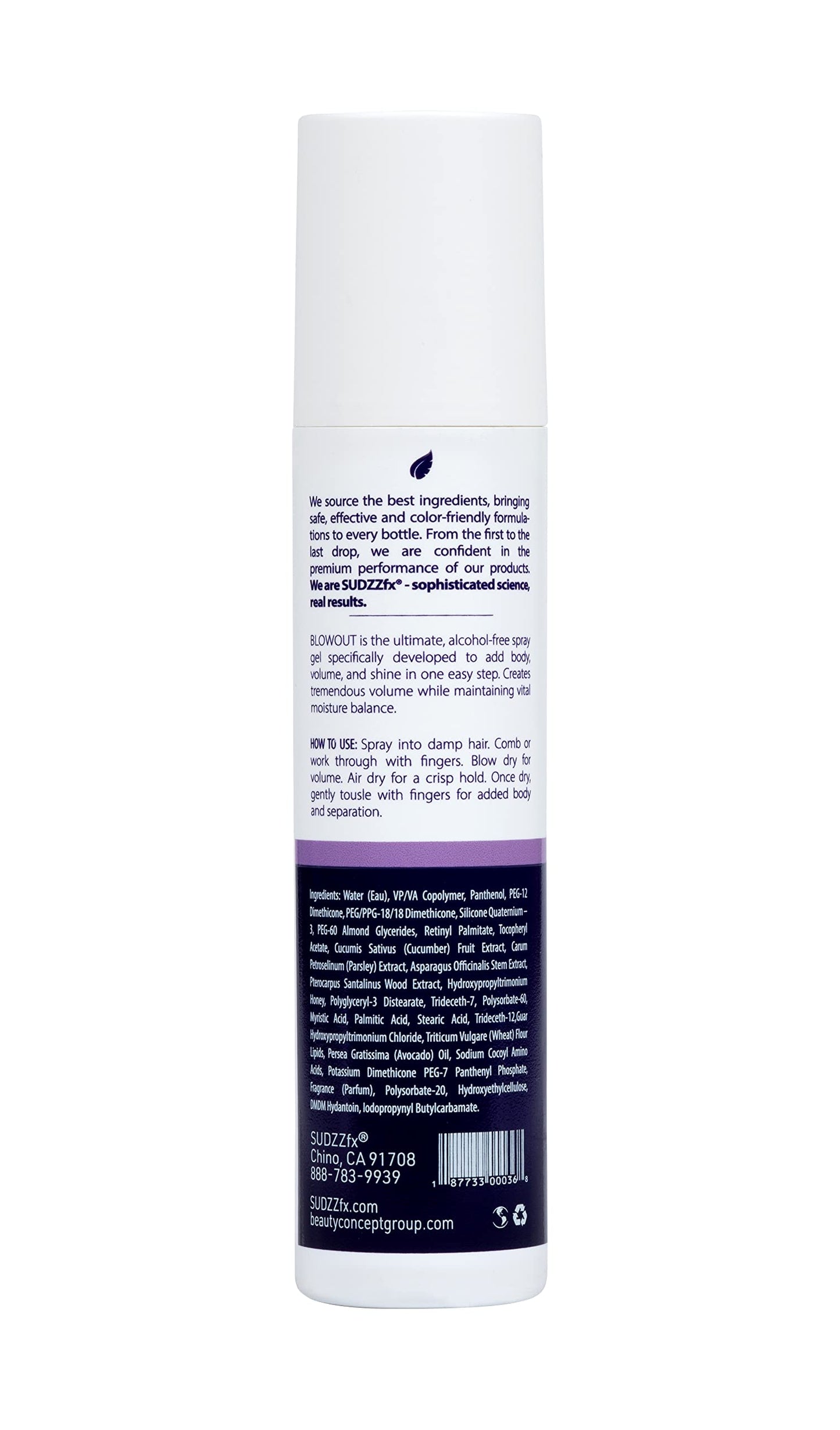SUDZZFX LIFT Volumizing Gel, 8.5 Fl Oz (Formerly Zephyr) - Spray for Fine Hair Shine & Medium Hold - Thickening Formula for Men & Women Beauty & Personal Care SUDZZFX