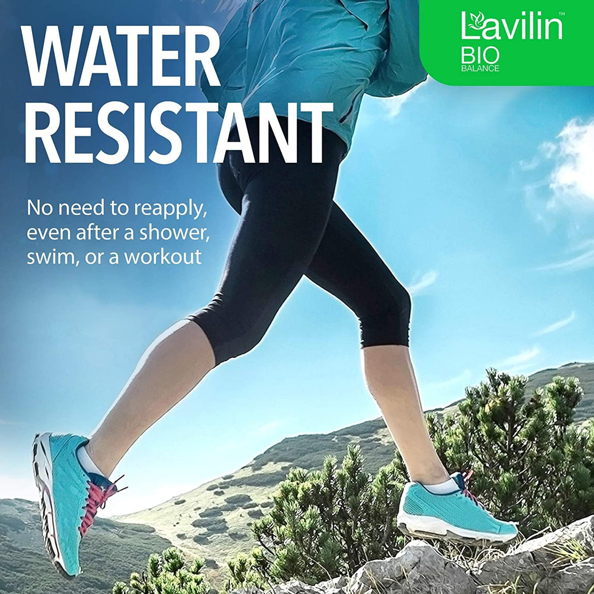 Lavilin Bio Balance Foot Deodorant Cream - Up to 7 DAYS Long-Lasting Foot Odor Control - Aluminum Free, Alcohol Free and Paraben Free (2 Pack) Beauty and Personal Care Lavilin