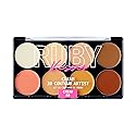 Ruby Kisses 3D Face Creator Cream Foundation & Concealer, 12 Hours Long Lasting, Medium to Full Coverage, Non-Greasy, Ideal for Makeup & Contour Beauty & Personal Care Ruby Kisses
