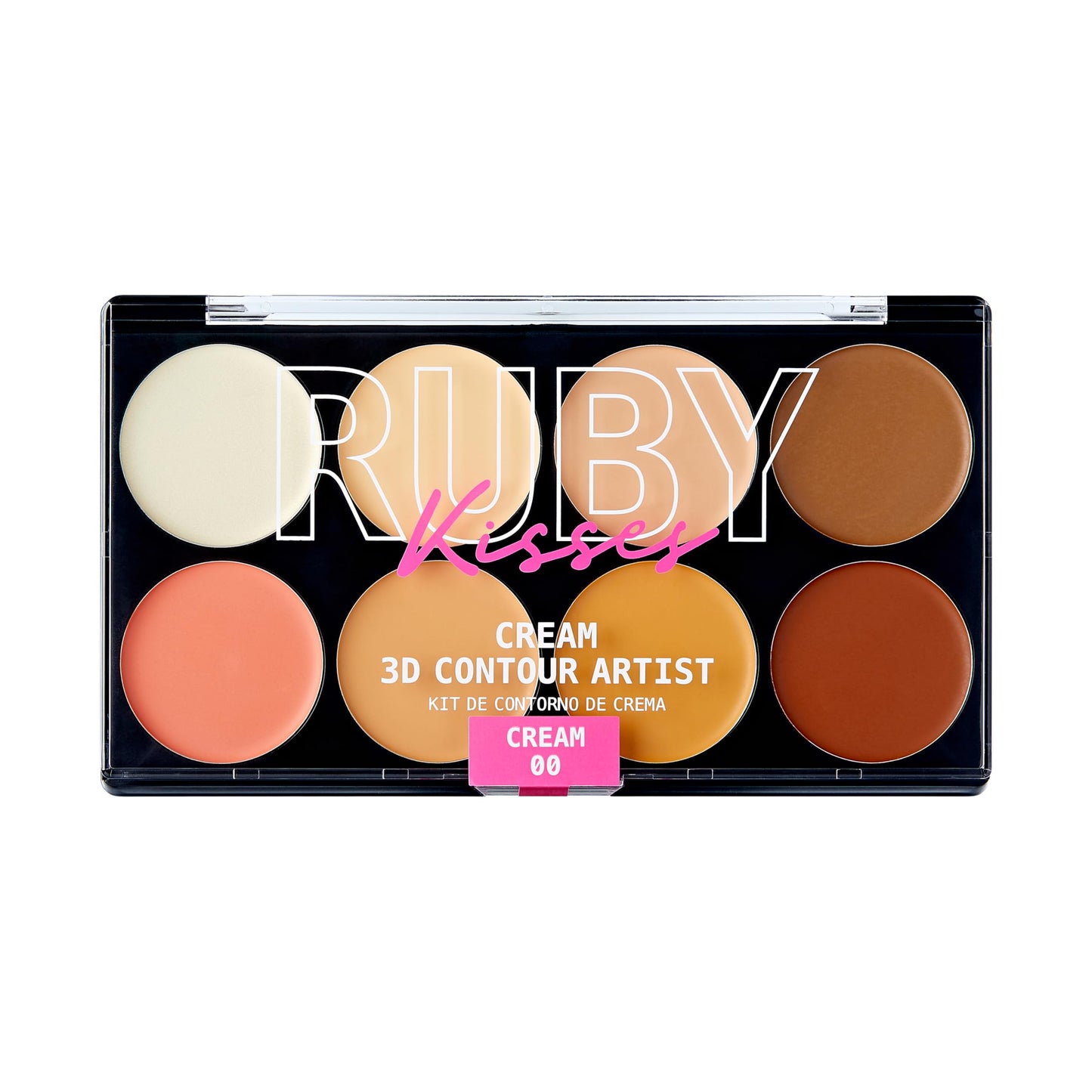 Ruby Kisses 3D Face Creator Cream Foundation & Concealer, 12 Hours Long Lasting, Medium to Full Coverage, Non-Greasy, Ideal for Makeup & Contour Beauty & Personal Care Ruby Kisses