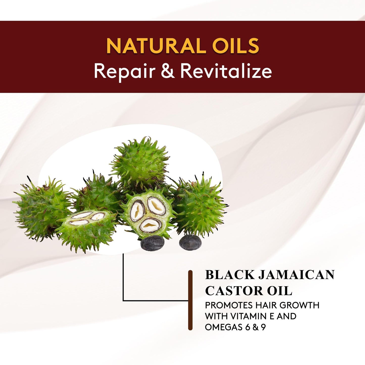 OKAY Pure Naturals Black Jamaican Castor Oil - Castor Oil for Hair Growth, Moisture for Skin, Face, Scalp, Eyelashes, Eyebrows, Hair Oil for Men Beauty & Personal Care OKAY