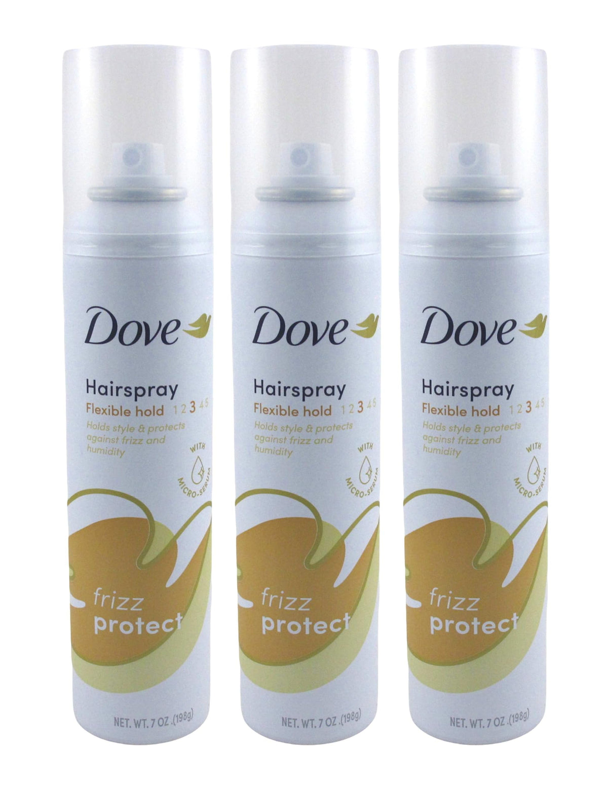 Dove Style + Care Flexible Hold Hairspray, Strong Hold 7 oz ( Pack of 3) Beauty & Personal Care Dove