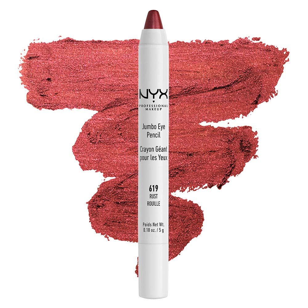 NYX PROFESSIONAL MAKEUP Jumbo Eye Pencil, Eyeshadow & Eyeliner Pencil - Rust Beauty & Personal Care NYX PROFESSIONAL MAKEUP