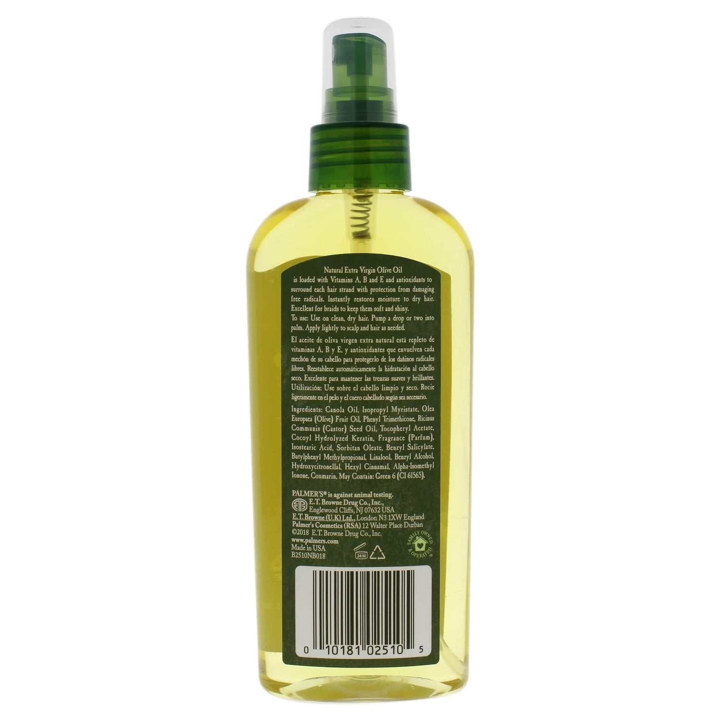 Palmer's Olive Oil Formula Hair Conditioning Spray Oil, 5.1 Ounces (Pack of 2) Packaging may vary Beauty & Personal Care Palmer's