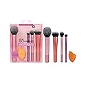 Real Techniques 5 Piece Everyday Essentials Makeup Brush Set, Includes 4 Brushes & Makeup Sponge, For Foundation, Blush, Bronzer, Contour, Eyeshadow Beauty & Personal Care Real Techniques