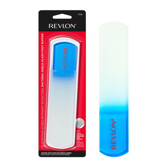 Bacteria Shield Glass Foot Buffer, 1 count Beauty & Personal Care REVLON