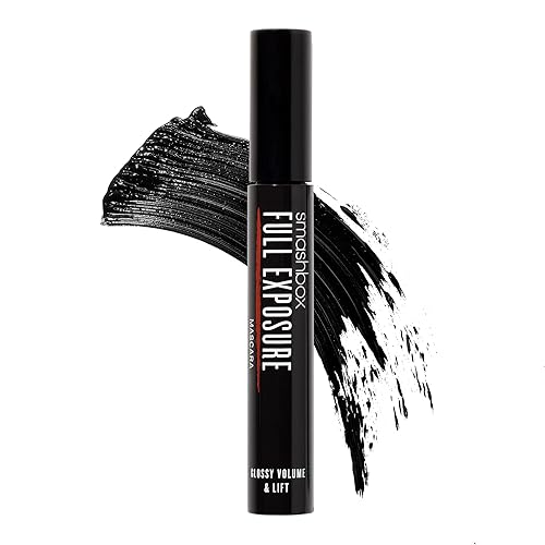 Smashbox Full Exposure Mascara | Volume and Length Mascara for Intense, Defined Lashes | Large Tapered Brush, 0.38 Fl Oz Beauty & Personal Care Smashbox