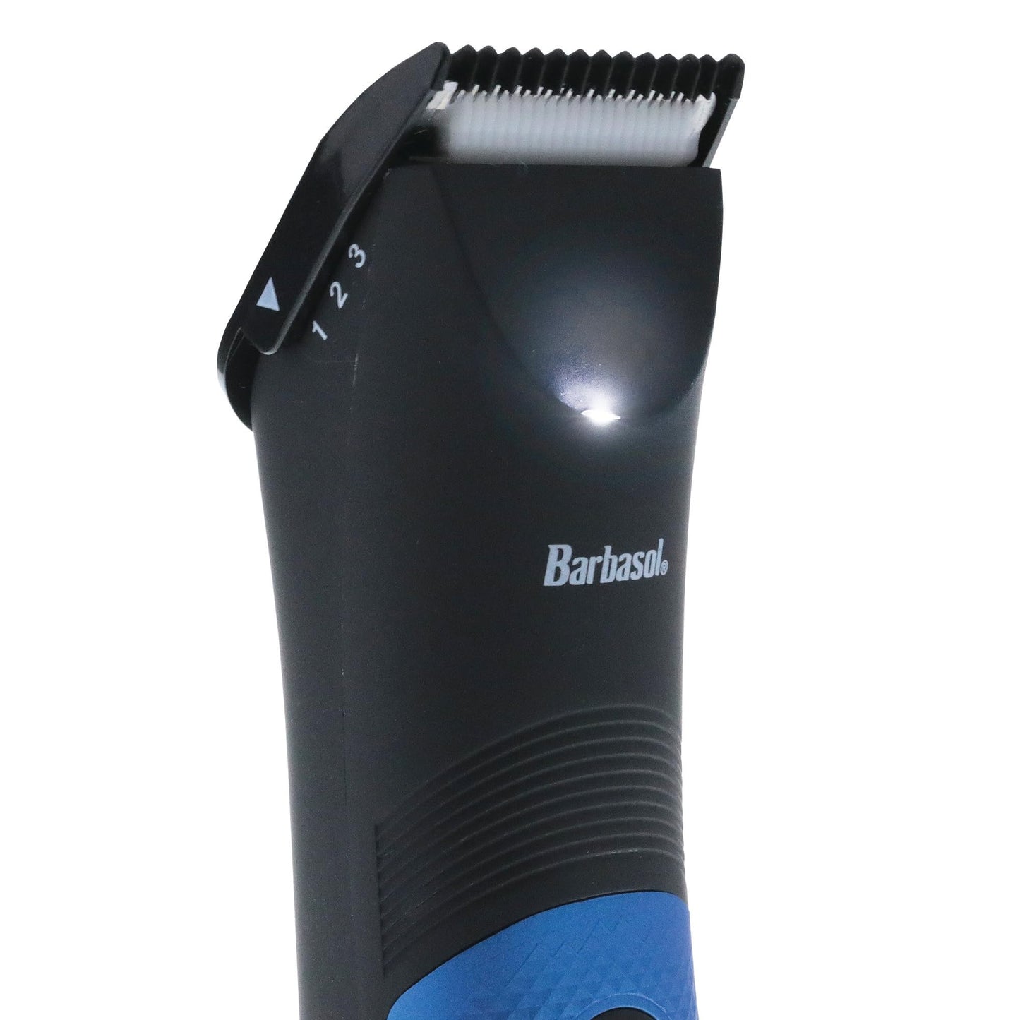 Barbasol Body Hair Trimmer for Men, with Adjustable Guide Shield, Built in Light, Heat Resistant & Hypoallergenic Ceramic Blade, Wet and Dry Beauty and Personal Care Barbasol