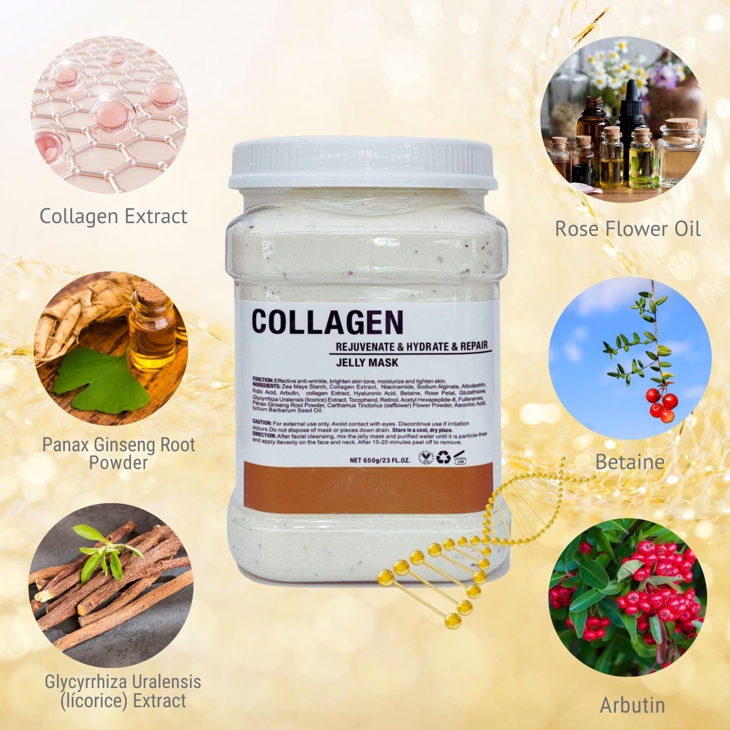 DR MEINAIER Jelly Masks for Facials Professional - Collagen Face Mask Jelly Powder - Jelly Face Mask Peel Off - Professional Face Mask Powder Beauty & Personal Care DR MEINAIER