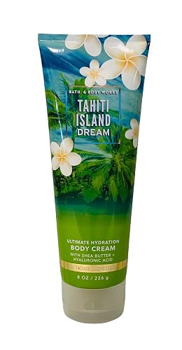 Bath and Body Works Tahiti Island Dream Ultimate Hydration Body Cream 8 Ounces Beauty & Personal Care Bath & Body Works