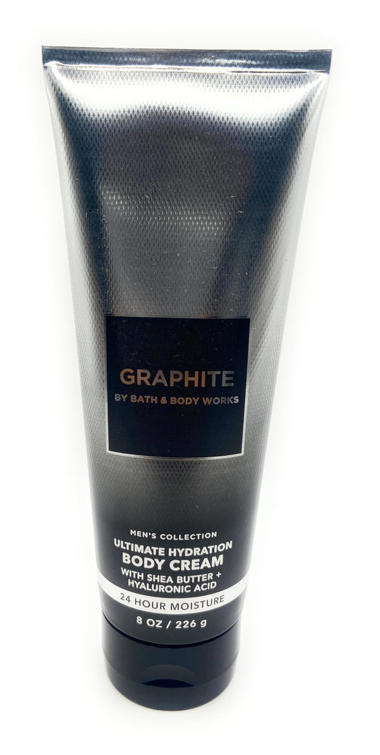 Bath and Body Works Graphite 24 Hour Moisturizing Body Cream - 8 oz / 226 g Beauty & Personal Care Bath & Body Works