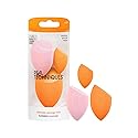 Real Techniques Ultimate Makeup Sponge Trio, Makeup Blending Sponges, For Liquid, Cream, & Powder Products, Powder & Foundation Sponges, Mini Makeup Beauty & Personal Care Real Techniques