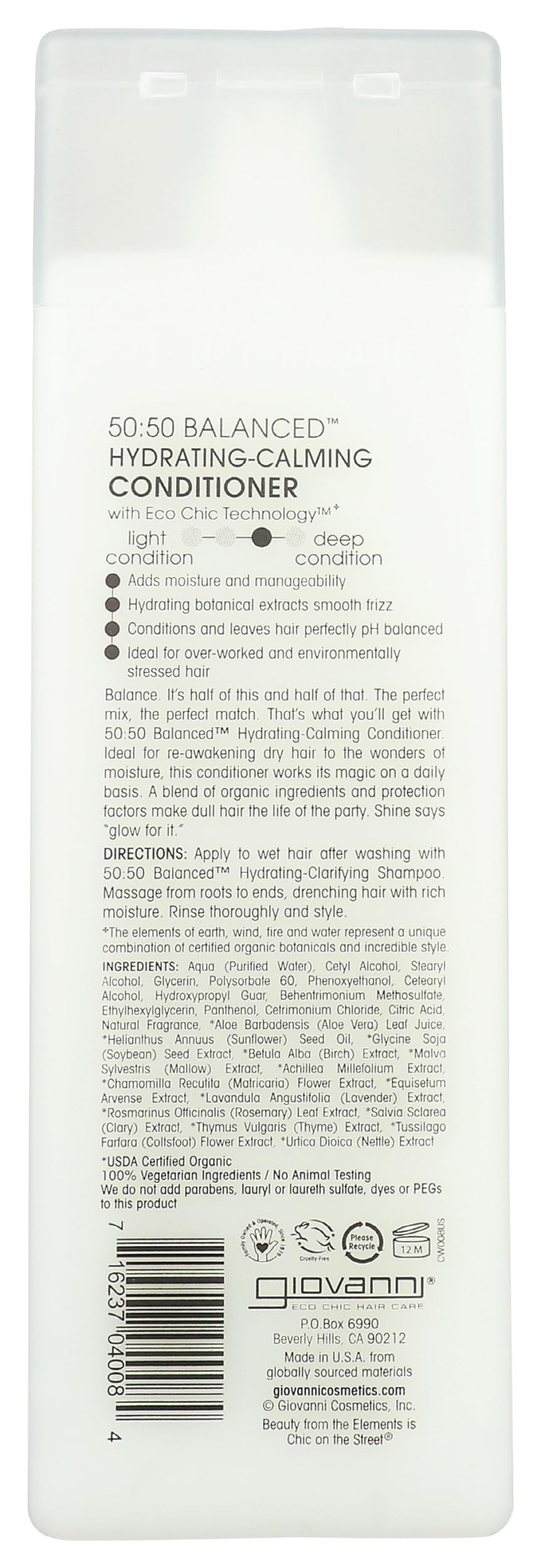 Giovanni Cosmetics Condtnr 50 50 Balance Remo Beauty & Personal Care GIOVANNI