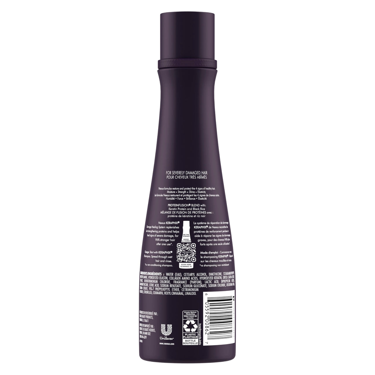 Nexxus KERAPHIX Conditioner Damage Repair for Damaged Hair Powered by KRT Keratin Resistance Therapy with Liquid Crystal Amino Acids 8.5 oz