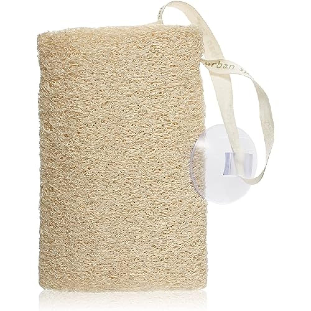 Urban Spa Loofah in the Raw For Shower, Bath, Exfoliating and Cleansing Beauty and Personal Care Urban Spa