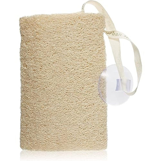 Urban Spa Loofah in the Raw For Shower, Bath, Exfoliating and Cleansing Beauty and Personal Care Urban Spa