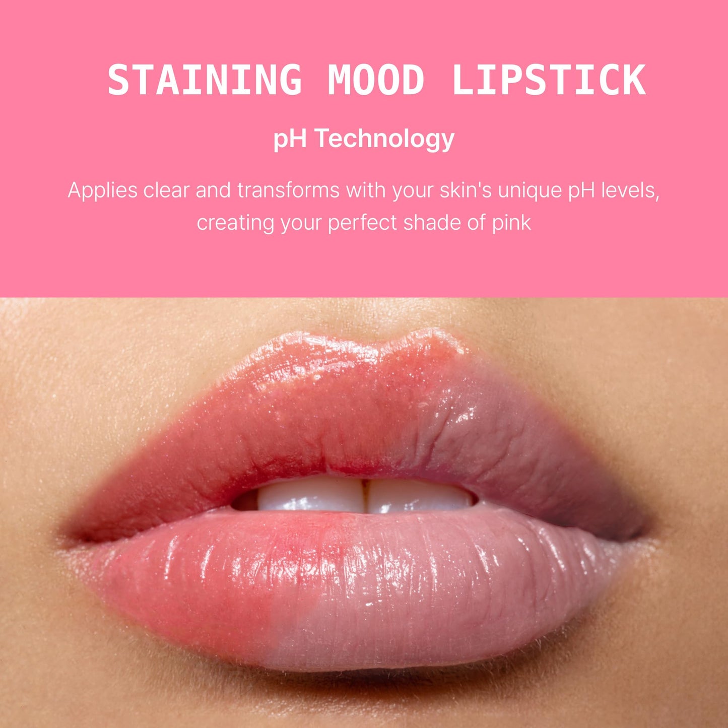 Ruby Kisses Staining Mood Lipstick, pH Color Changing Lip Balm Tint, Lightweight Hydrating Formula with Coconut Oil, Temperature-Reactive Long Beauty & Personal Care Ruby Kisses