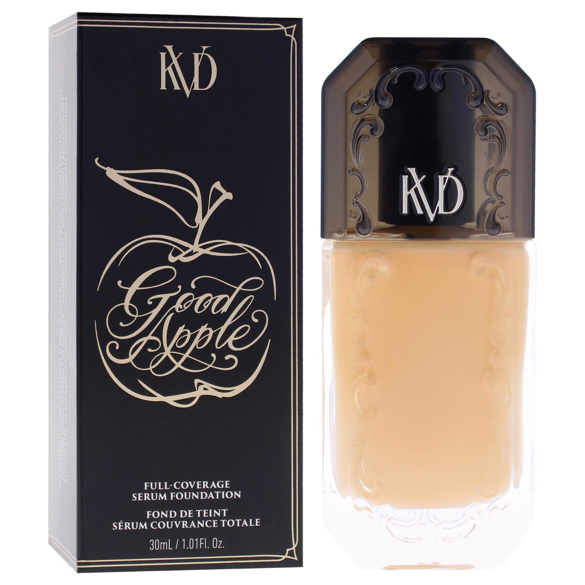 KVD Beauty Good Apple Non-Comedogenic Full-Coverage Serum Foundation Medium 042
