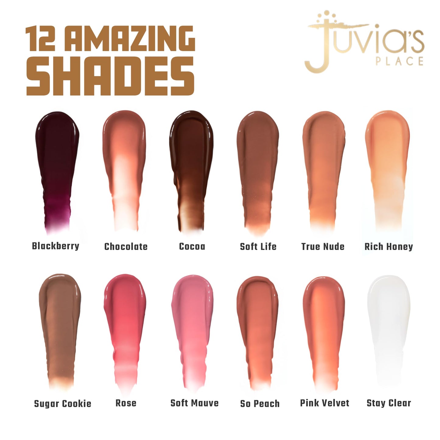 Juvia's Place Volumizing Gloss Stick - Soft Mauve - Shiny Luscious Lips with Nourshing Hydration, Plumping, Lip Plumper, Plumping Lip Balm, Hydrating Beauty & Personal Care Juvia's Place
