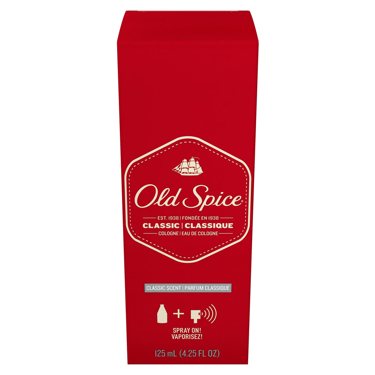 Old Spice Classic Cologne Spray 4.25 oz Beauty & Personal Care Old Spice