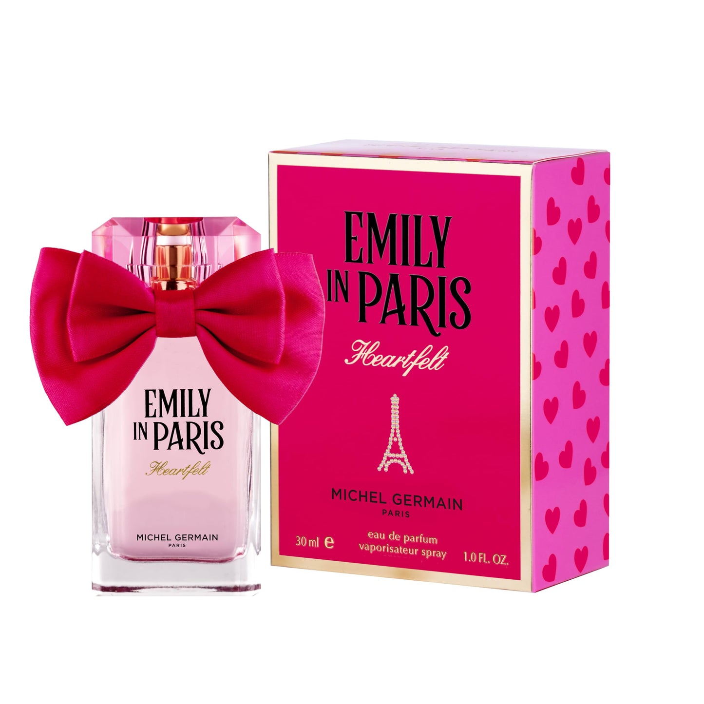 Michel Germain Emily in Paris Heartfelt Eau de Parfum Fragrance Spray, Feminine Gourmand Scent, Top Notes of Strawberry, Women's Perfume, 1 Fl Oz Beauty & Personal Care Michel Germain