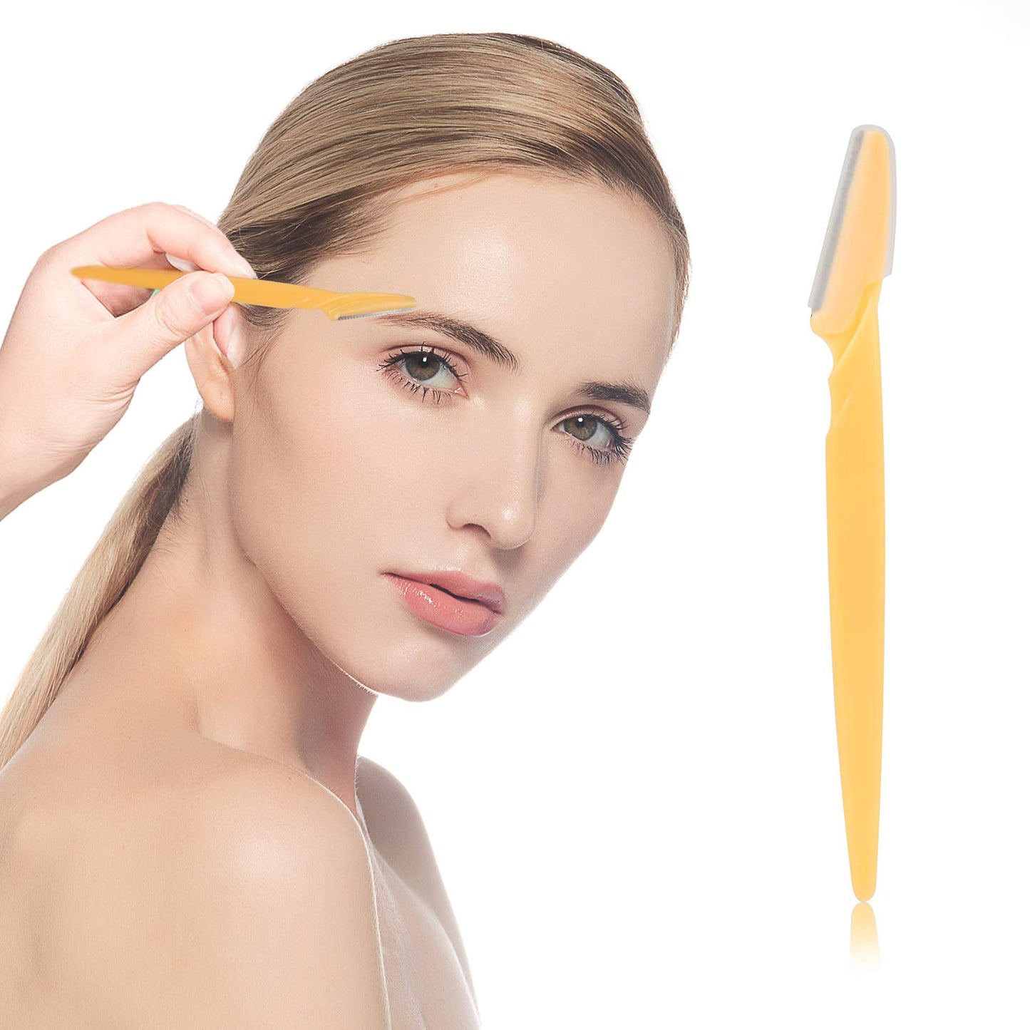 WBCBEC 30 Pieces Eyebrow Razor Shaper Trimmer Shaver Facial Razor with Precision Cover for Women and Men Beauty & Personal Care WBCBEC