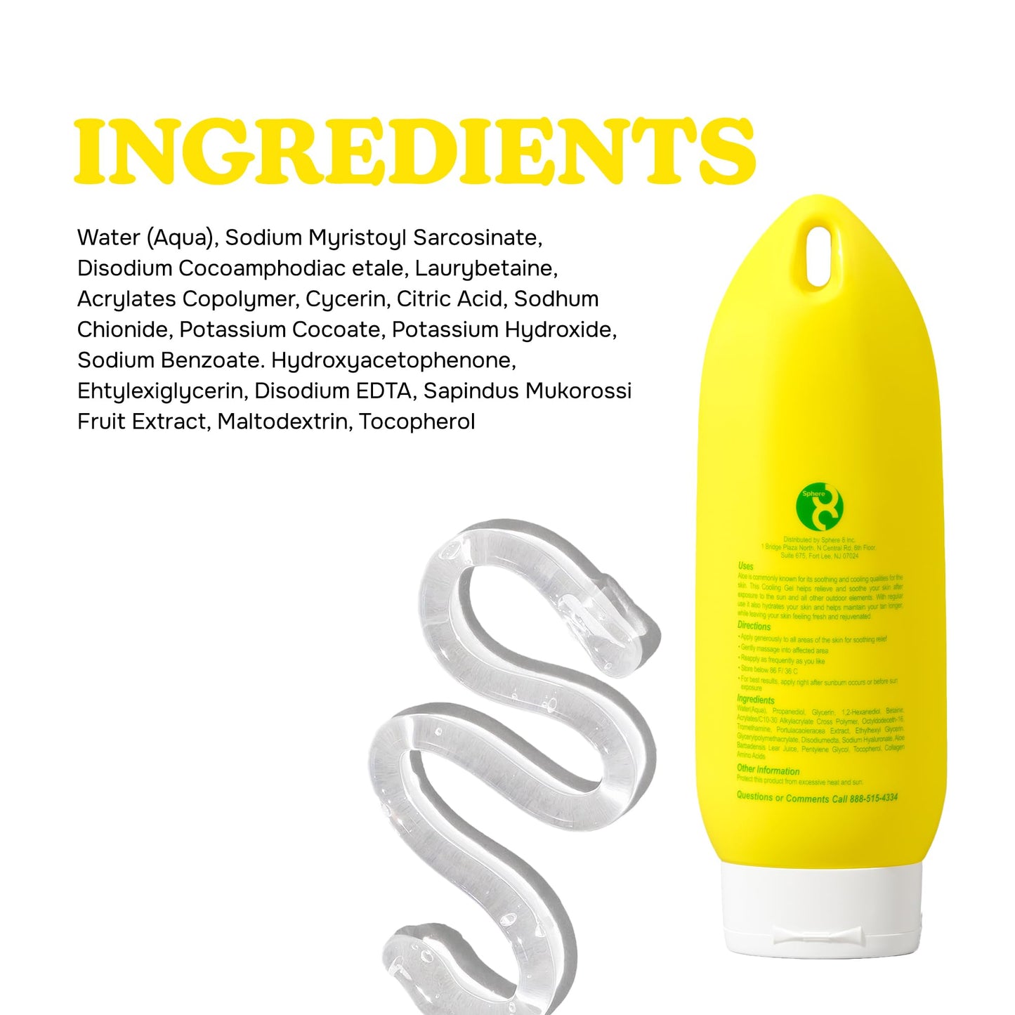 LIFEGUARD After Sun Aloe Gel - Cooling and Soothing Aloe Gel for After Sun Care and Sunburn Relief, Instant Hydration and Moisturizer, Lightweight Beauty & Personal Care LIFEGUARD