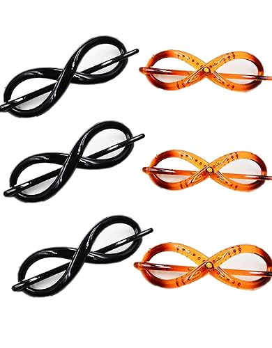 Prettyou Small Size 4.7" no slip Effortless Twist hair clips for women, pack of 6 Beauty & Personal Care Prettyou