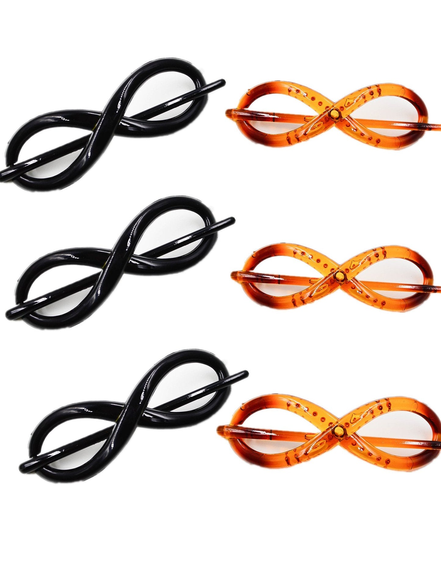 Prettyou Small Size 4.7" no slip Effortless Twist hair clips for women, pack of 6 Beauty & Personal Care Prettyou