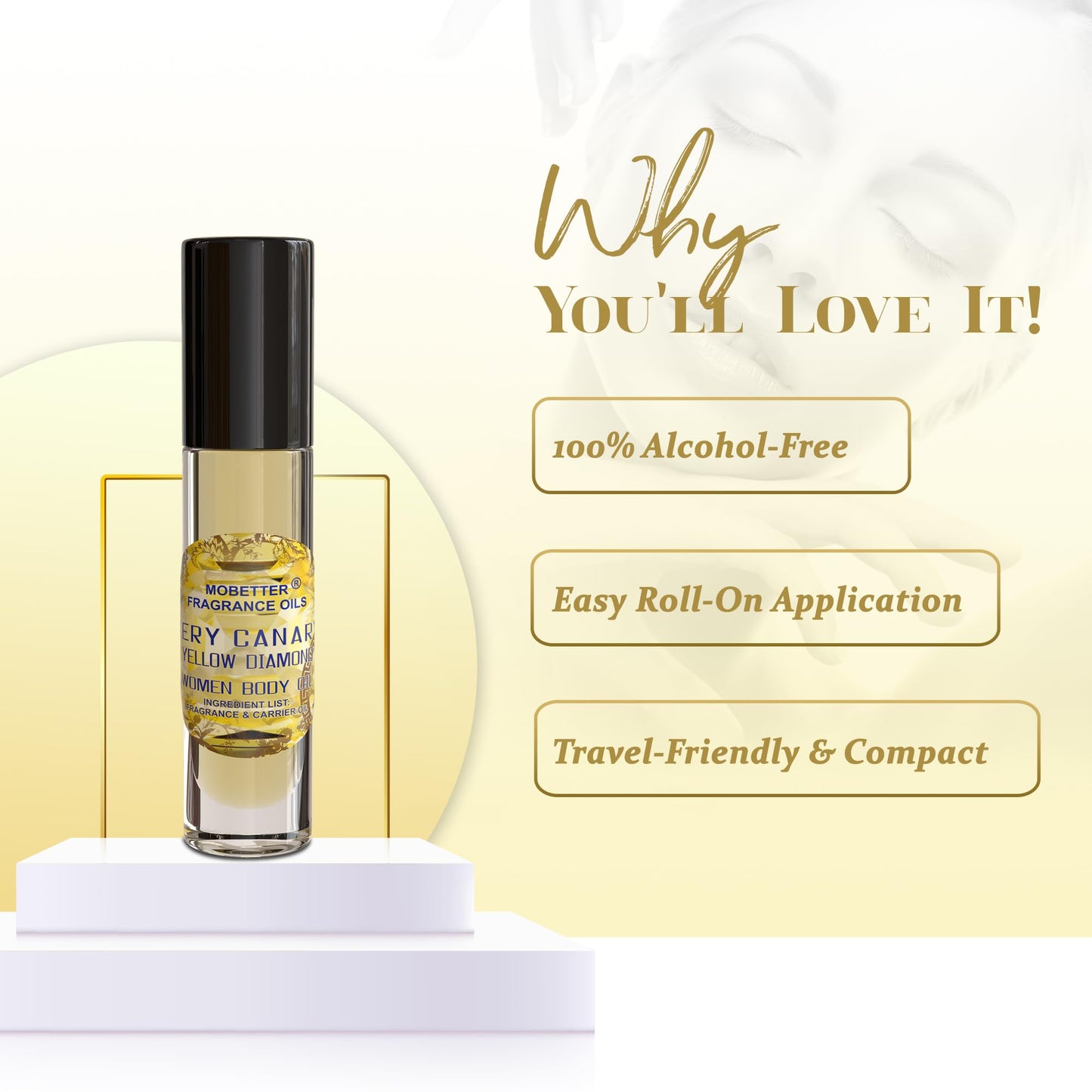 MOBETTER FRAGRANCE OILS Very Canary Yellow Diamond Perfume Fragrance Body Oil for Women Beauty & Personal Care MOBETTER FRAGRANCE OILS