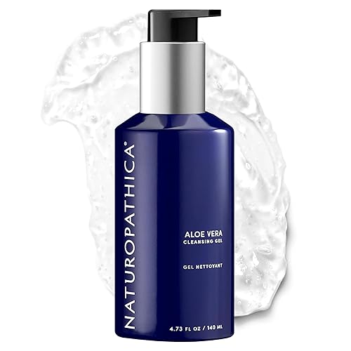 Naturopathica Aloe Vera Cleansing Gel, Facial Cleanser with Aloe Vera and Lavender, Clarifying Face Wash for Men and Women, 4.73 fl oz Beauty & Personal Care Naturopathica