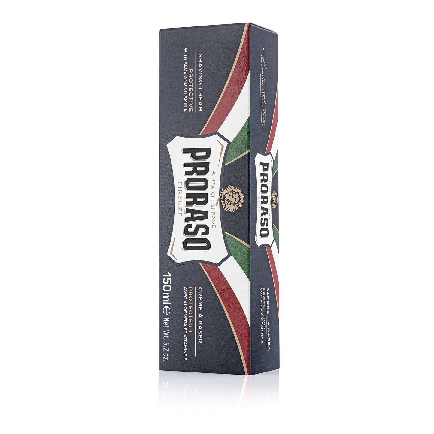Proraso Shaving Cream - Aloe Vera & Vitamin E - Protective Shave Cream Formula for Dry, Rough Skin & Beard - Premium Italian Shaving for Men - 5.2oz Beauty and Personal Care Proraso