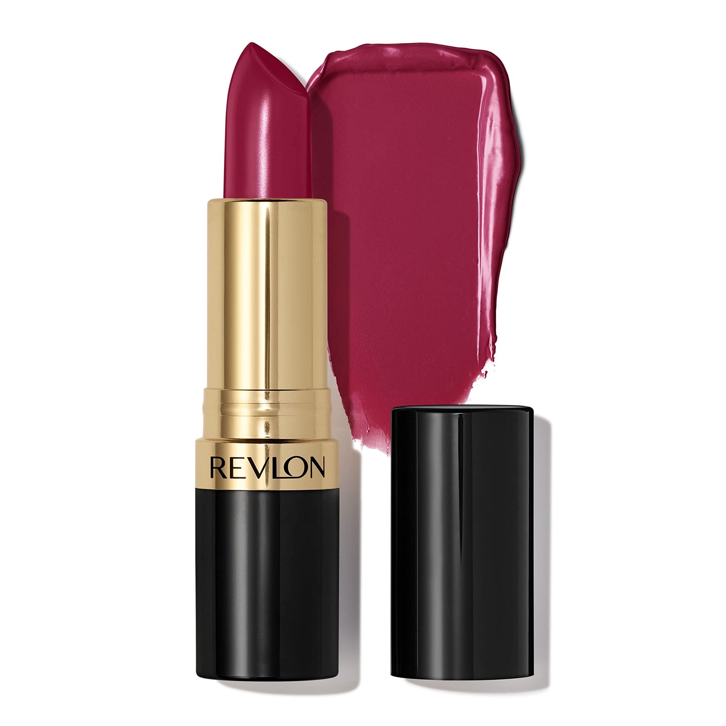 Revlon Super Lustrous Lipstick, Creamy Formula For Soft, Fuller-Looking Lips, Moisturized Feel, 046 Bombshell Red, 0.15 oz Beauty & Personal Care REVLON