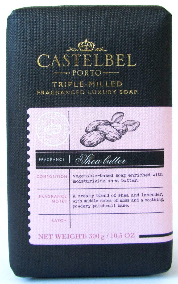 Castelbel Porto - Shea Butter - Fragranced Luxury Soap Bar 10.5 Ounce Beauty & Personal Care Castelbel Porto