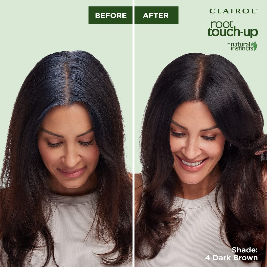 Clairol Root Touch-Up by Natural Instincts Permanent Hair Dye, 5G Golden Brown Hair Color | Naturally Blended Roots with 100% Gray Coverage | Vegan Beauty and Personal Care Clairol