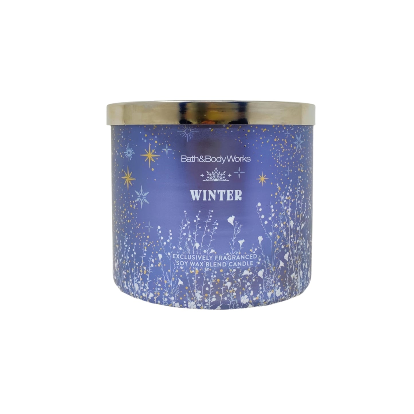 Bath & Body Works Winter - 2 Piece of 3-Wick Scented Candles with a Perfectly Peeled Bar Soap Beauty & Personal Care Bath & Body Works