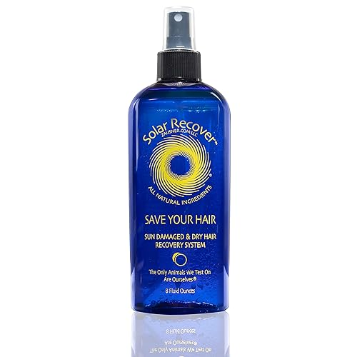 Solar Recover All Natural Hair Conditioner for Sun Damaged Hair - Leave-In Spray (8 oz) - Hydrating Detangler for Dry, Damaged Hair Beauty & Personal Care Solar Recover