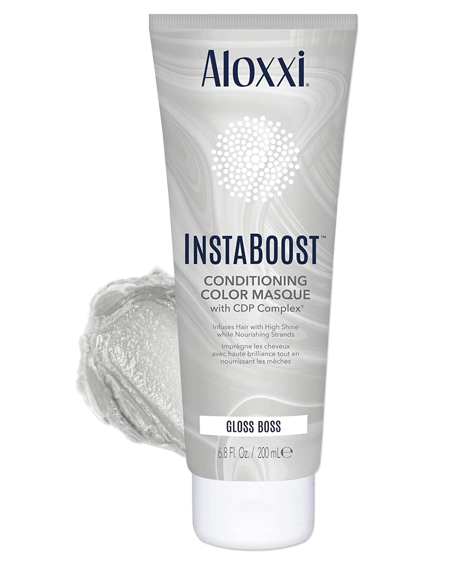 ALOXXI InstaBoost Conditioning Color Mask in Gloss Boss, Adds Glossy Shine and Deeply Conditions Hair, 6.8 Fl Oz Beauty & Personal Care ALOXXI