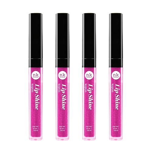NICKA K NEW YORK Lip Shine, Cosmetics, vibrant colors, bright colors, shining lips, lip shine, long lasting (AMZ231) Beauty & Personal Care NICKA K NEW YORK