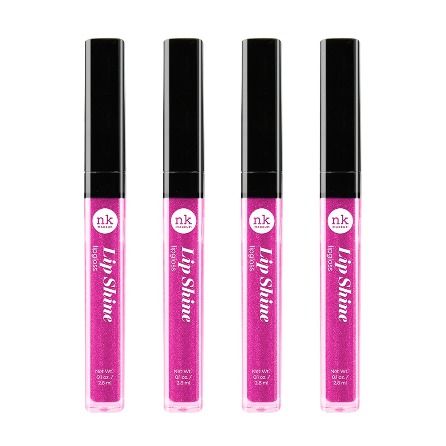 NICKA K NEW YORK Lip Shine, Cosmetics, vibrant colors, bright colors, shining lips, lip shine, long lasting (AMZ231) Beauty & Personal Care NICKA K NEW YORK