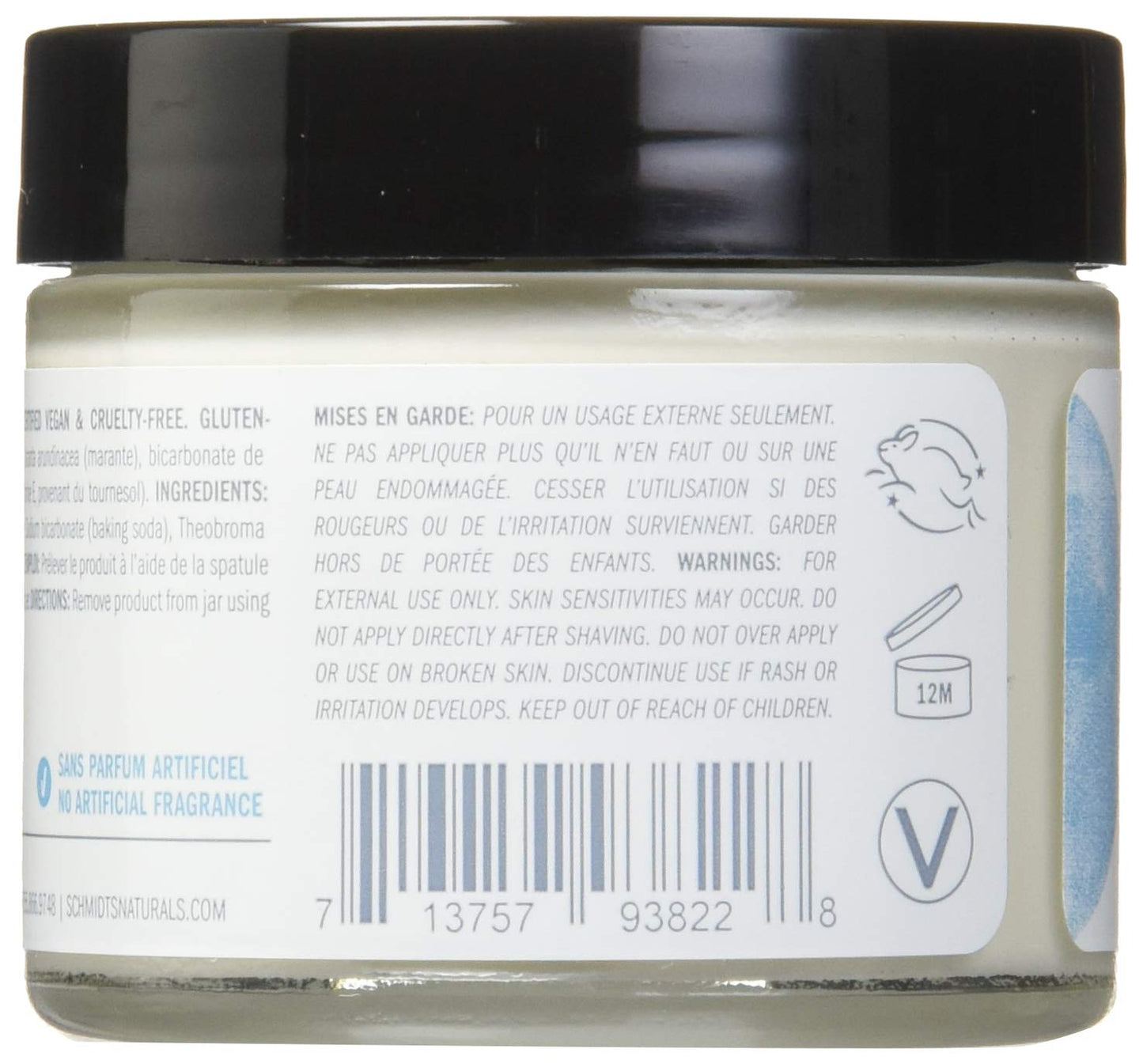 Schmidt's Natural Deodorant, Fragrance-Free, 2 Ounce Beauty and Personal Care Schmidt's Natural Deodorant
