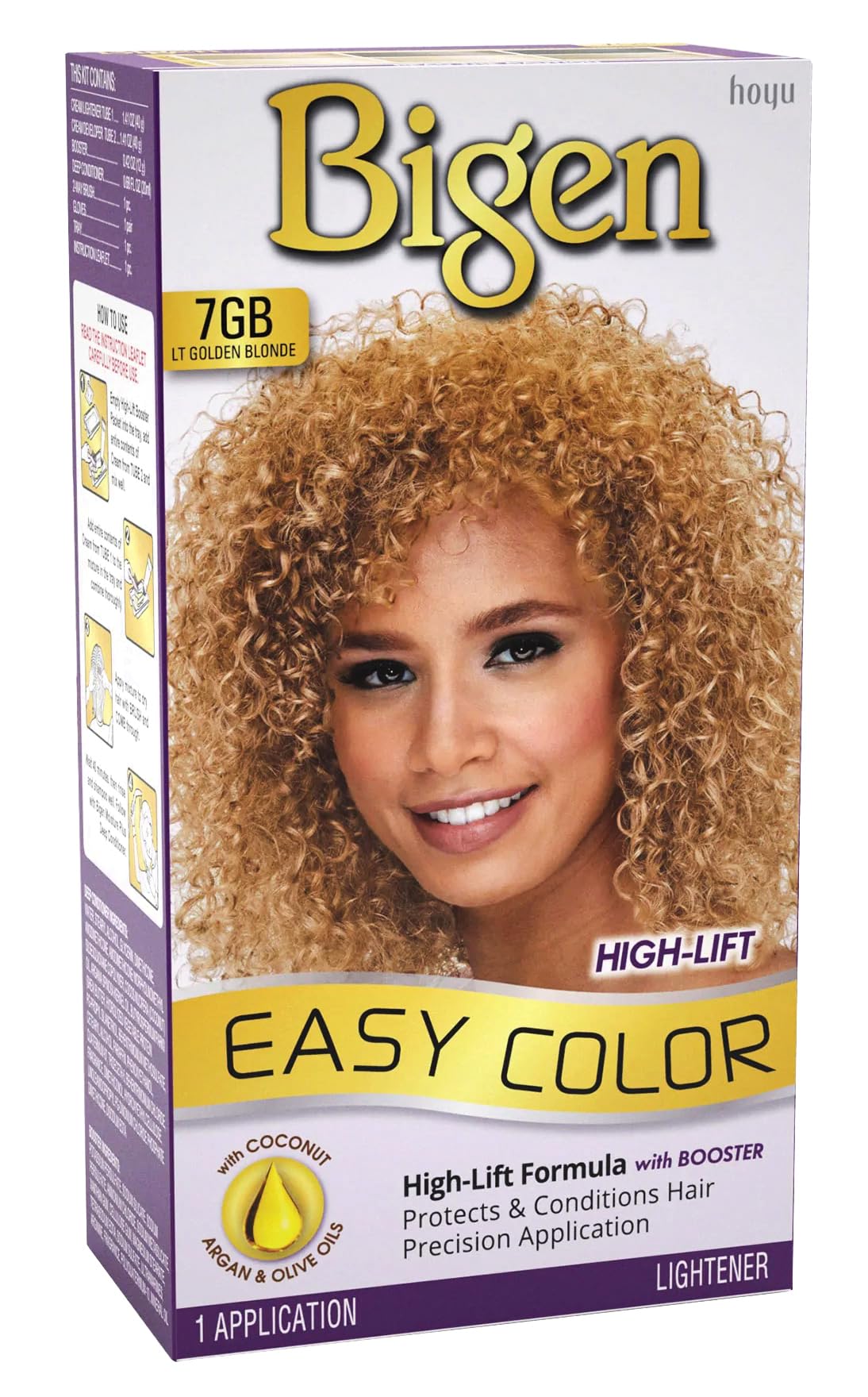 Bigen Easy Color - Lightener - LT Golden Blonde 7GB (Pack of 2) Beauty & Personal Care Bigen