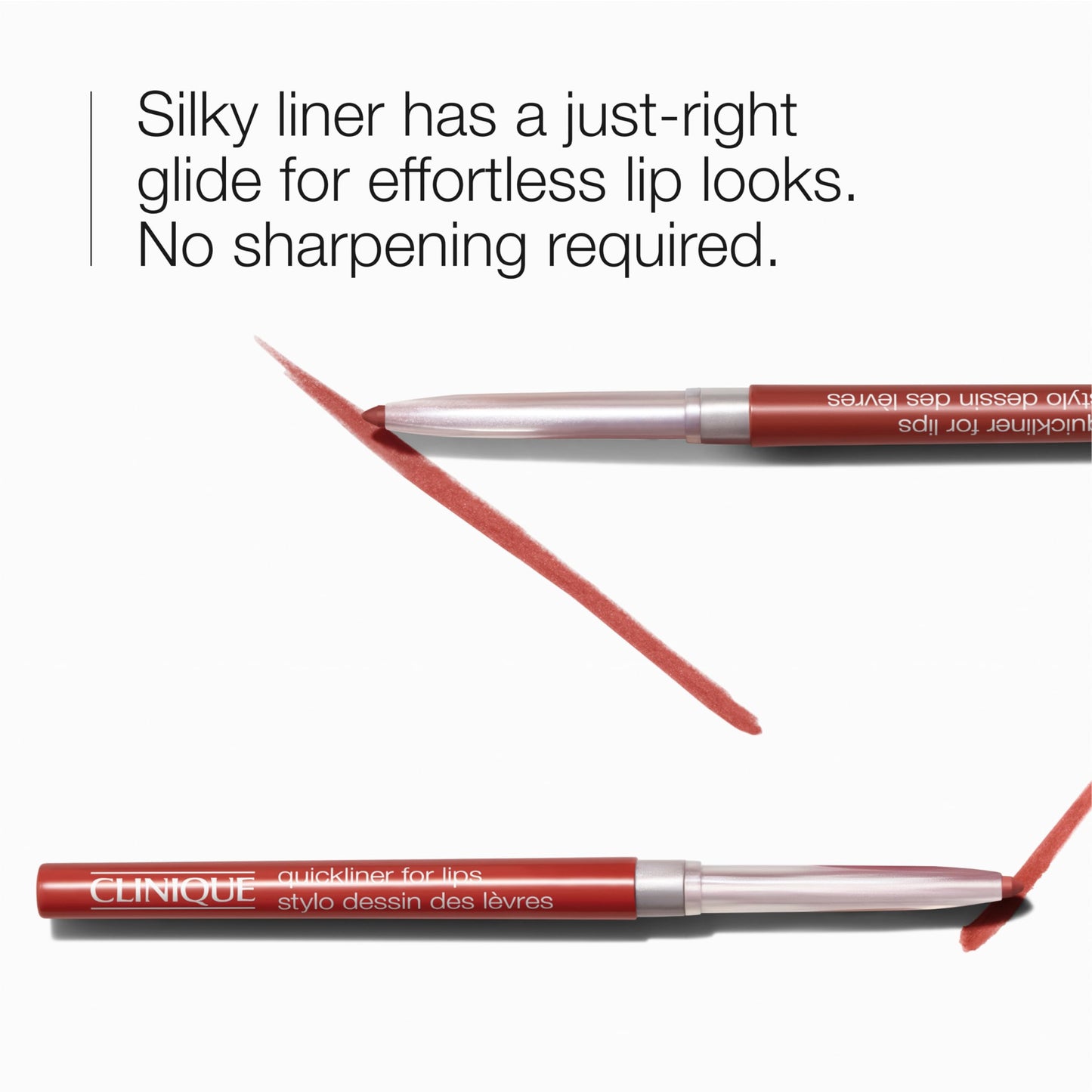 Clinique Long Lasting Quickliner Lip Liner | Non-Drying + No Sharpening, Intense Jam Beauty & Personal Care Clinique