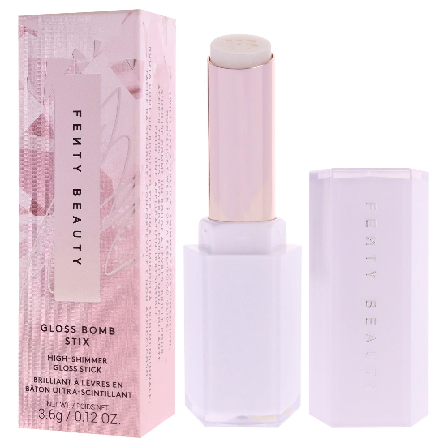 Gloss Bomb Stix Shimmer - How Many Carats by Fenty Beauty for Women - 0.12 oz Lipstick Beauty & Personal Care FENTY BEAUTY