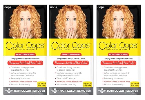 Color Oops Color Remover Extra Conditioning 4oz. (3 Pack) Beauty & Personal Care Developlus