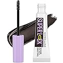 Maybelline Super Lock Brow Glue Eyebrow Gel, Lightweight and Waterproof Tinted Brow Gel For Up To 24HR Hold, Black, 1 Count Beauty & Personal Care MAYBELLINE