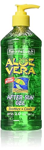 Fruit of the Earth After Sun Gel, Aloe Vera, 20 Ounce Beauty & Personal Care Fruit of the Earth